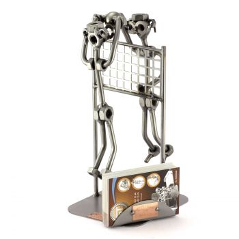 VOLLEYBALL  MIT VISITENKARTEN-HALTER