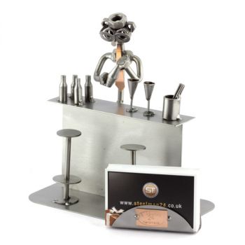 COCKTAIL-MIXER MIT VISITENKARTEN-HALTER