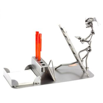 FEUERWEHRMANN MIT BÜRO ORGANIZER