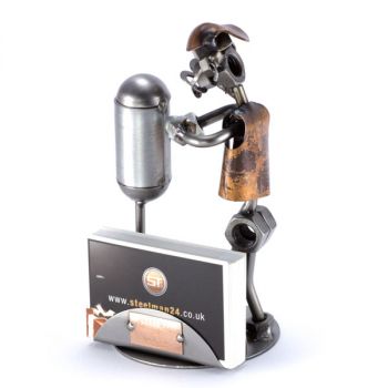 BOXER MIT SANDSACK VISTENKARTEN-HALTER