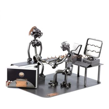 NEUROLOGE MIT VISITENKARTENHALTER