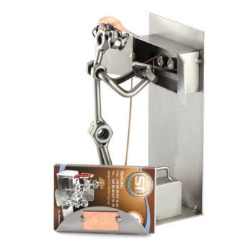 ELEKTRIKER MIT VISITENKARTEN-HALTER