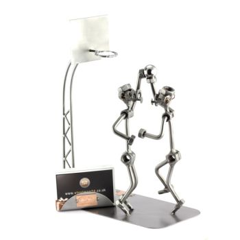 BASKETBALL 2 PERSONEN MIT VISITENKARTEN-HALTER