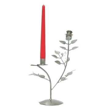 ROSE MIT KERZENLEUCHTER