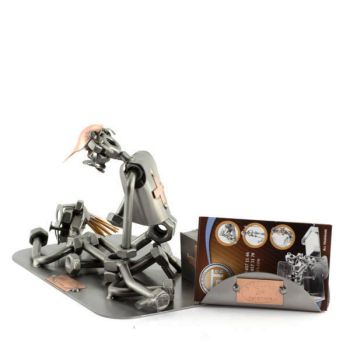 RETTUNGSSANITÄTER MIT VISITENKARTEN-HALTER