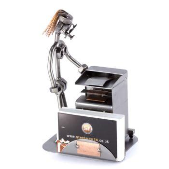 Kopieerder met visitekaarthouder