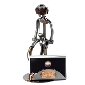 BADEMEISTER MIT VISITENKARTENHALTER