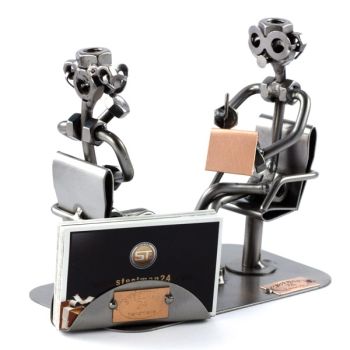 PSYCHATER MIT VISITENKARTENHALTER