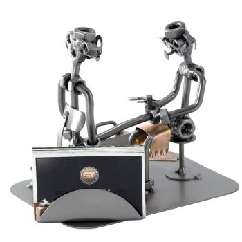 PEDIKÜRE / FUSSPFLEGERIN MIT VISITENKARTEN-HALTER